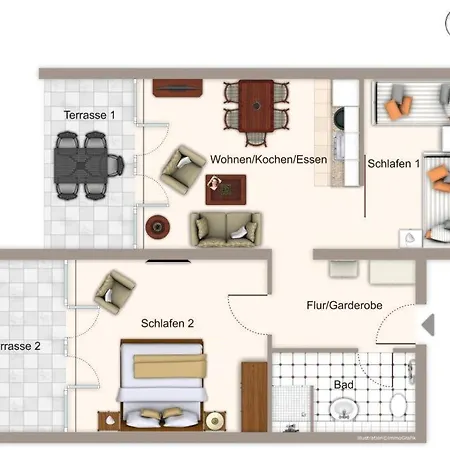 Deichhaeuser Anna Kueste Deichhaeuser Anna Kueste 6-21 아파트 *